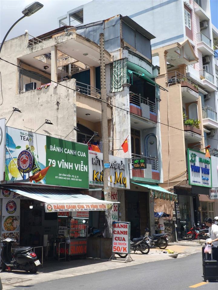 Chính chủ cần bán nhà mặt tiền đường vĩnh viễn, q10.  0859 999 *** minh anh