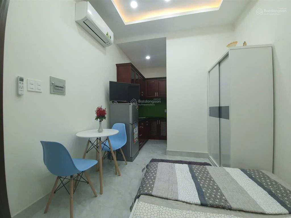 Studio full nội thất phú nhuận 1pn tách bếp có thang máy 4.8tr