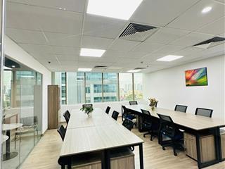 Cho thuê văn phòng trọn gói chuyên nghiệp quận cầu giấy  tòa nhà hoàng linh  82 duy tân  hà nội