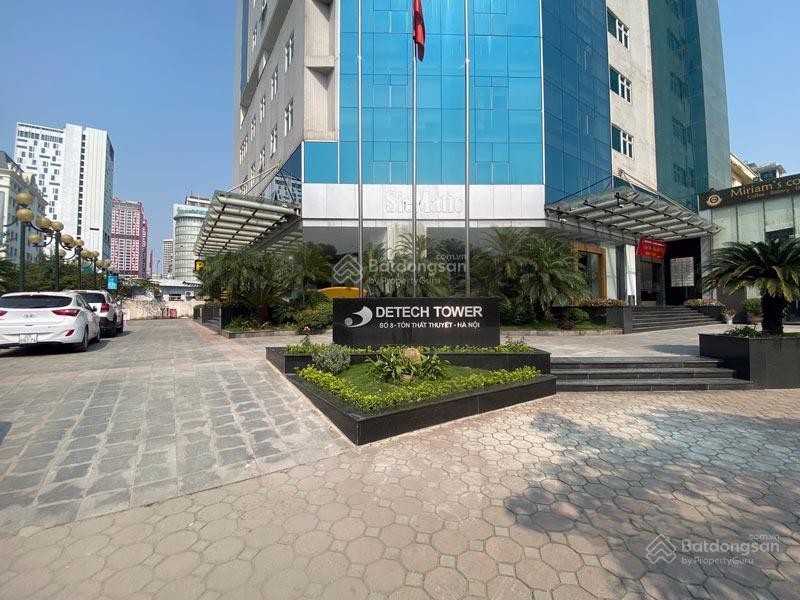 Cho thuê 1000m2 văn phòng detech tower cầu giấy