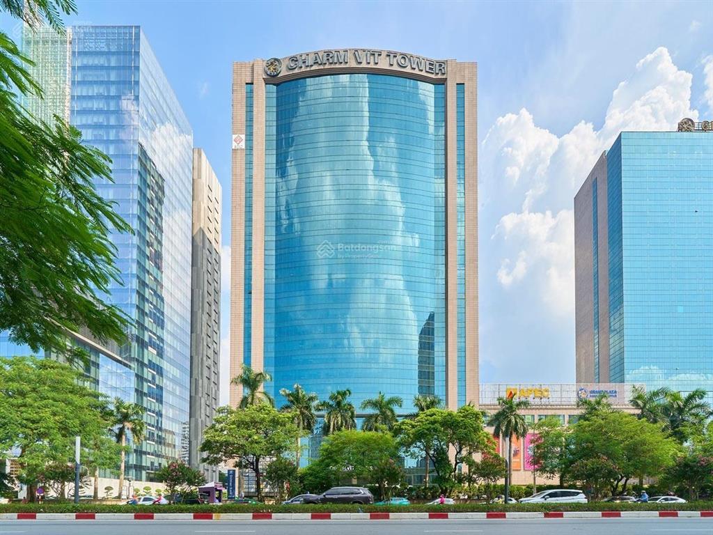 Cho thuê văn phòng trọn gói hạng a charmvit tower  117 trần duy hưng, cầu giấy | mới khai trương