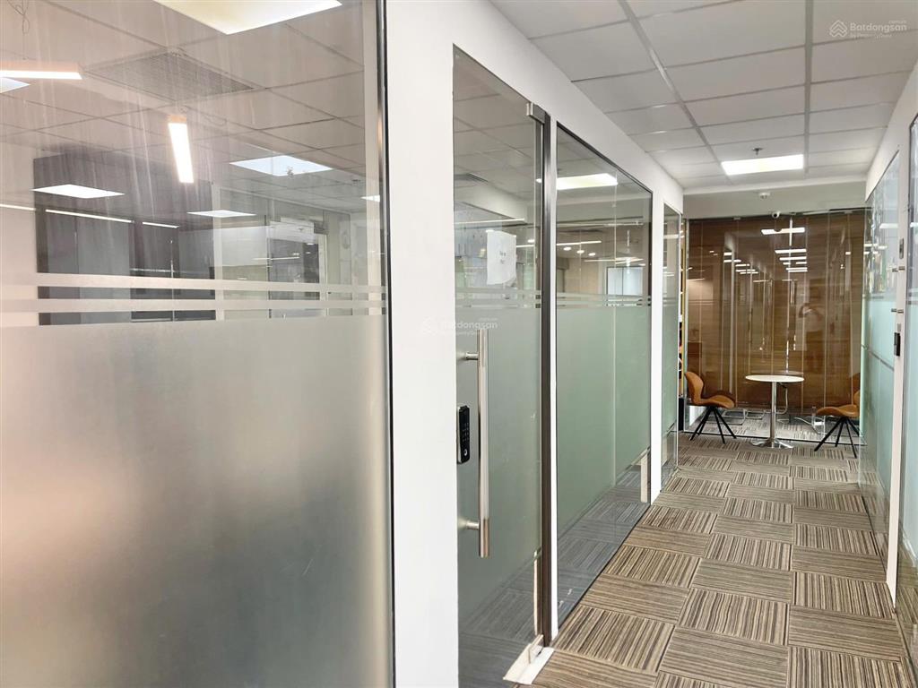 Cho thuê văn phòng trọn gói 50m2 tại cic tower  219 trung kính  giá 25 triệu/th all in one