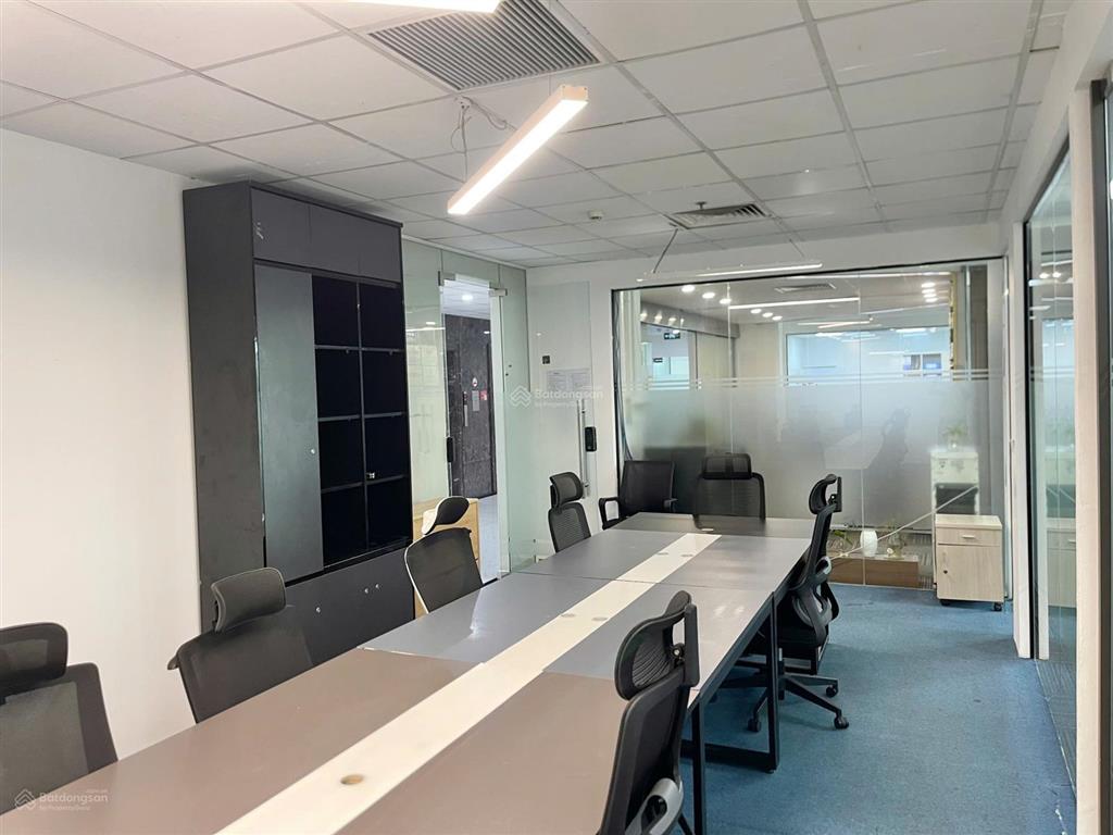 Cho thuê văn phòng trọn gói 50m2 tại cic tower  219 trung kính  giá 25 triệu/th all in one