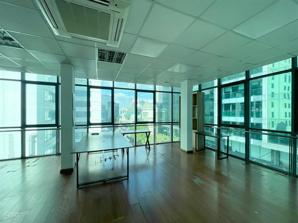 Cho thuê văn phòng siêu đẹp 50m2 giá 15 triệu  219 trung kính  2 mặt view thoáng full kính