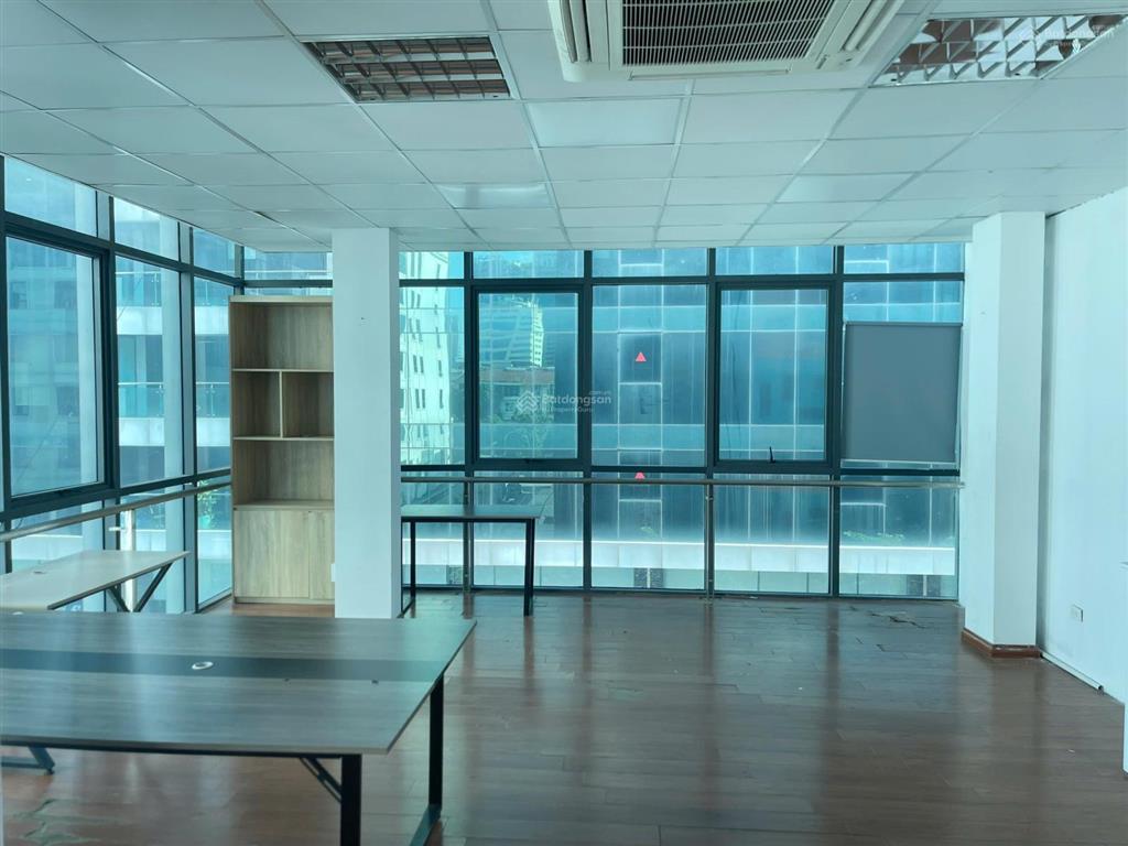 Cho thuê văn phòng siêu đẹp 50m2 giá 15 triệu  219 trung kính  2 mặt view thoáng full kính