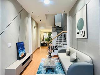 Nhà phố xây mới trệt 3 lầu 4pn phan huy ích ngay siêu thị emark