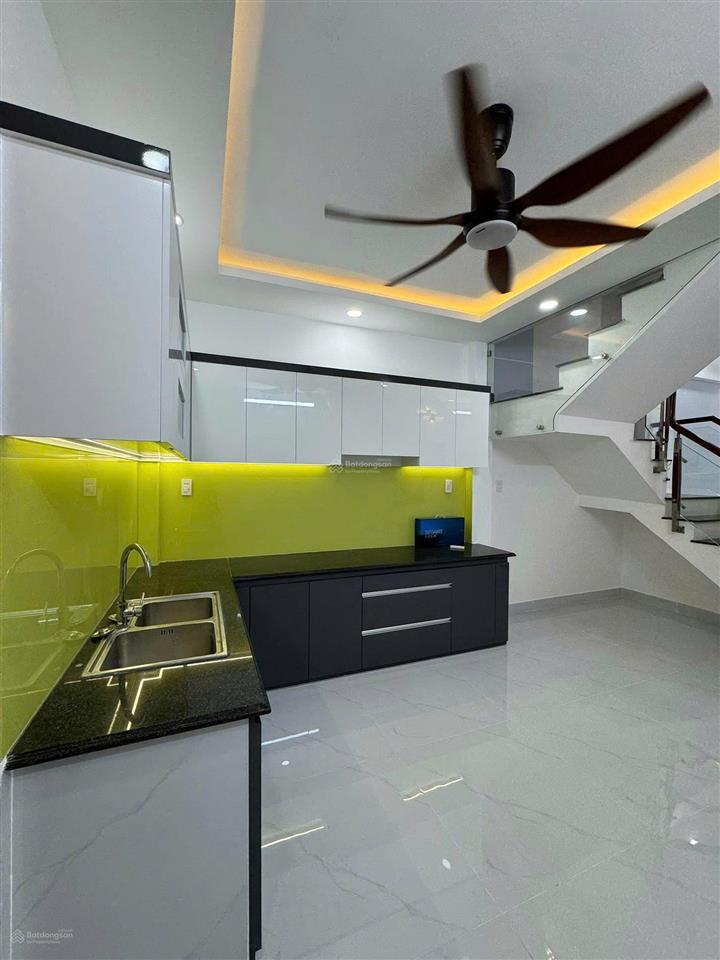 Nhà phố khu đồng bộ liền kề 1/ xe hơi sát mt, trệt 3 lầu 4pn, lê văn thọ, gò vấp