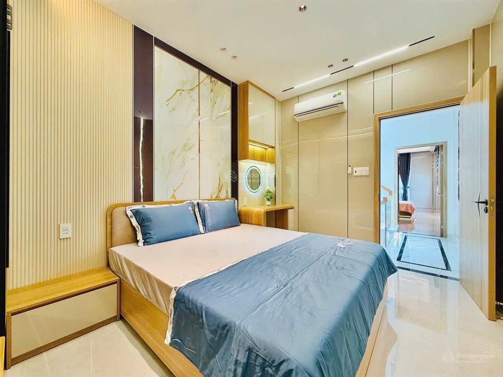Nhà phố mới full nội thấttrệt lửng 3 lầu4x17m4pn 5wcquang trung p8gò vấp