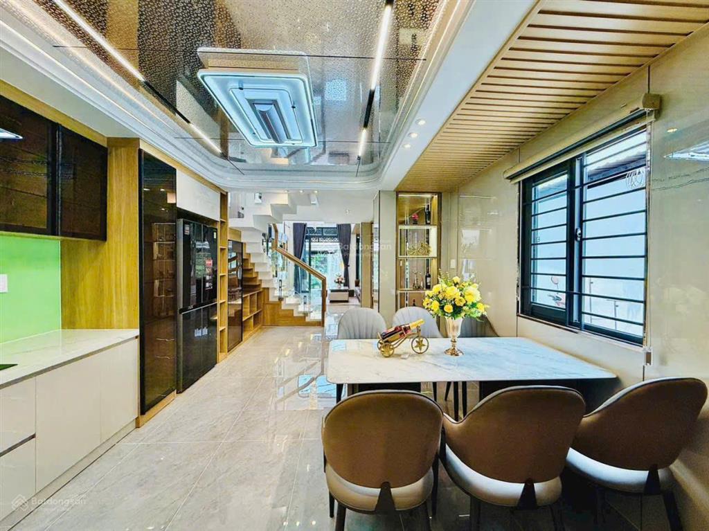 Nhà phố mới full nội thấttrệt lửng 3 lầu4x17m4pn 5wcquang trung p8gò vấp