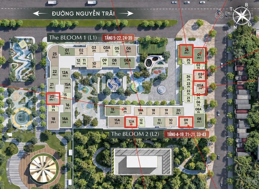 Căn t9/2026] bảng hàng vip 2br / 2br + 1 / 3br + 1 masteri cao xà lá trực tiếp từ cđt
