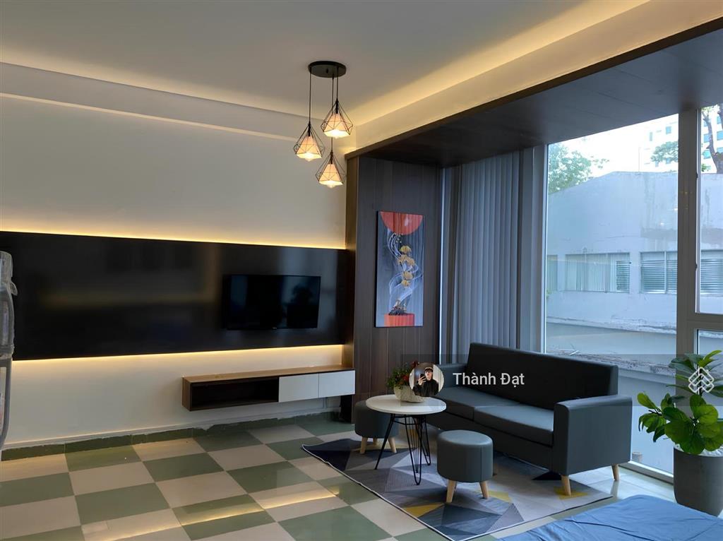 Cho thuê căn hộ nguyễn đình chiểu q. 1, studio cửa sổ lớn 40m2  máy giặt riêng  nội thất hiện đại