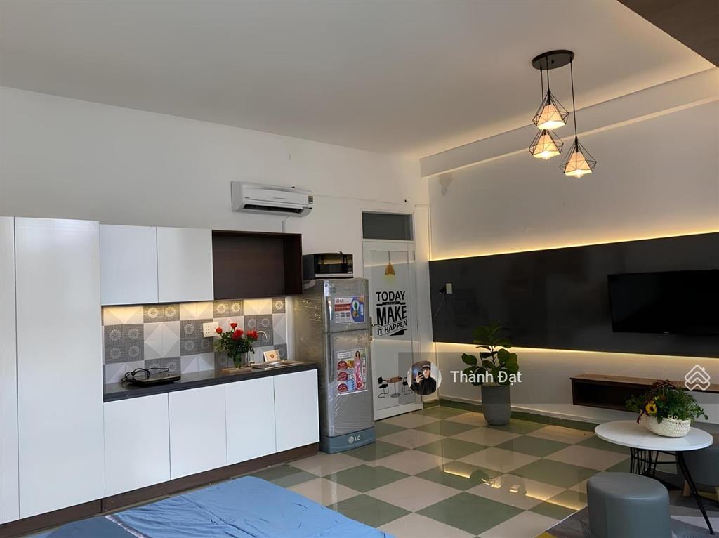 Cho thuê căn hộ nguyễn đình chiểu q. 1, studio cửa sổ lớn 40m2  máy giặt riêng  nội thất hiện đại