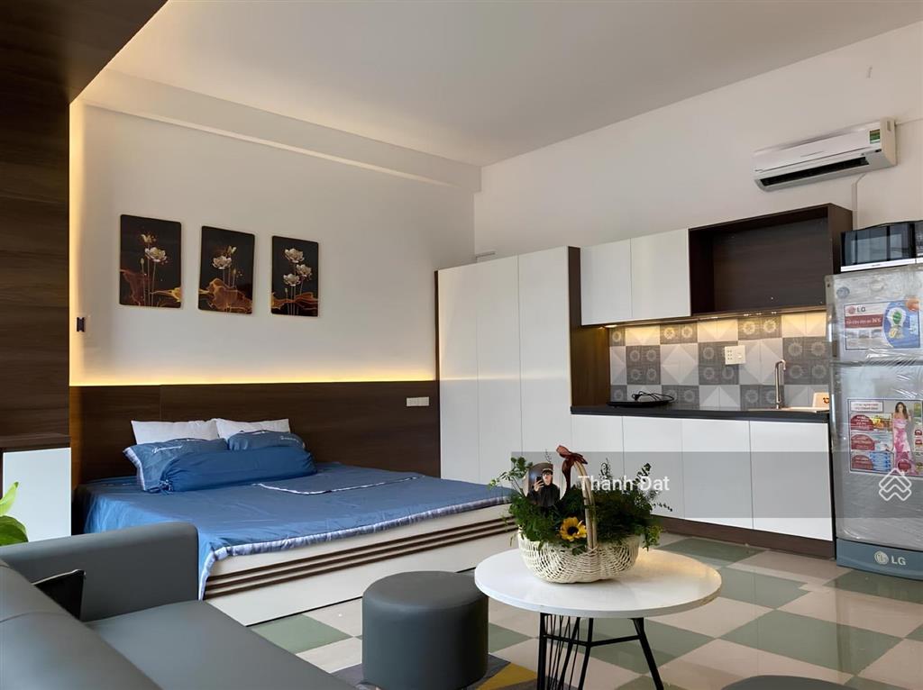 Cho thuê căn hộ nguyễn đình chiểu q. 1, studio cửa sổ lớn 40m2  máy giặt riêng  nội thất hiện đại