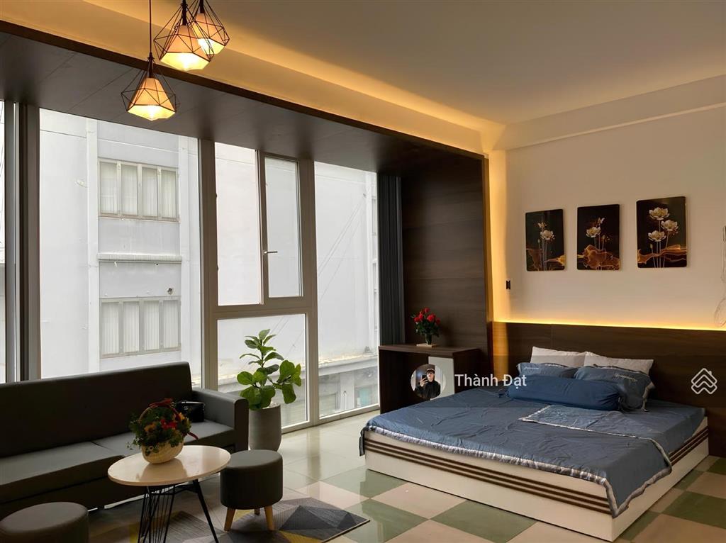 Cho thuê căn hộ nguyễn đình chiểu q. 1, studio cửa sổ lớn 40m2  máy giặt riêng  nội thất hiện đại