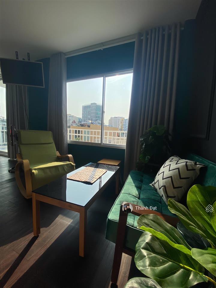 Thuê căn hộ trung tâm q.1, studio balcony & cửa sổ  dt 45m²  máy giặt riêng, ngay trần hưng đạo