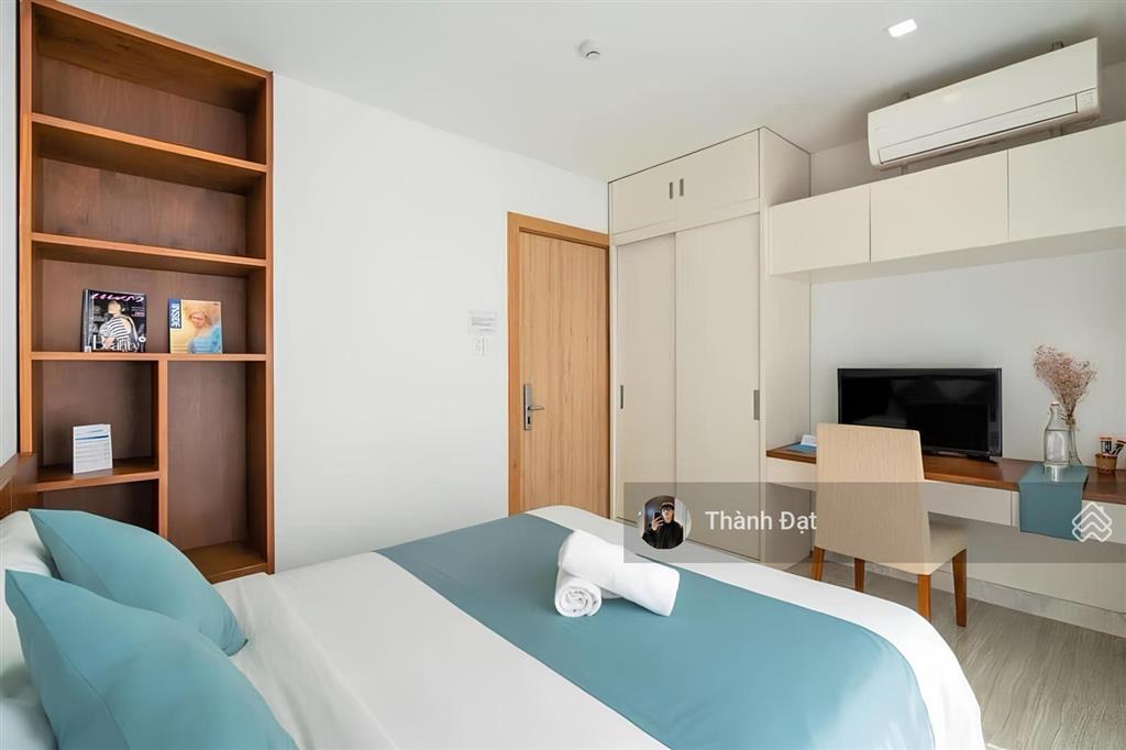 Căn hộ nguyễn trãi quận 1, 1pn ban công 40m2  máy giặt riêng  thang máy, gần ngã năm cống quỳnh