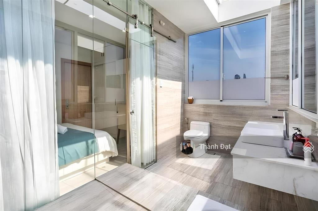 Căn hộ nguyễn trãi quận 1, 1pn ban công 40m2  máy giặt riêng  thang máy, gần ngã năm cống quỳnh