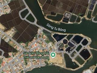 Bán lô hai mt đường khu vạn long tu bông dt 151,6m2 giá đầu tư 17,5tr/m2