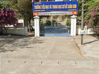 Bán đất full thổ cư mt đường nhựa xuân sơn vạn ninh giá 750 triệu