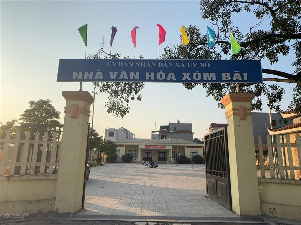 Bán đất 64m2 tại xóm bãi, uy nỗ, đông anh, hà nội, giá 5,4 tỷ vnd