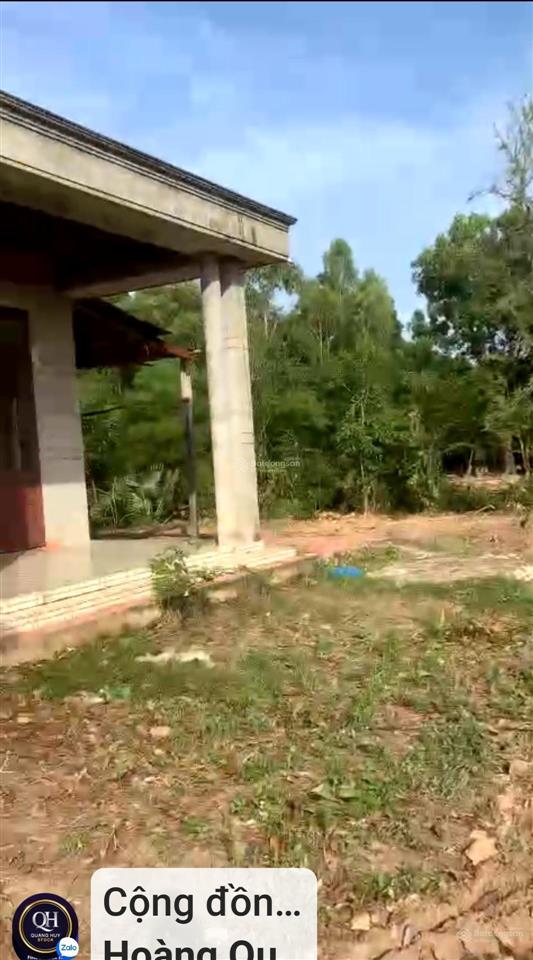 Bán đất có nhà 26.000m2 hai mặt tiền đường, 1 mặt tiền sông có 800m2 thổ cư tại phước vinh tây ninh