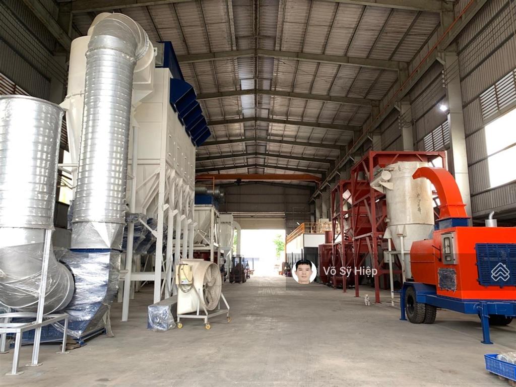 Xưởng sx viên nén gỗ dt 2635m2, giá 7x tỷ, võ văn vân, bình chánh
