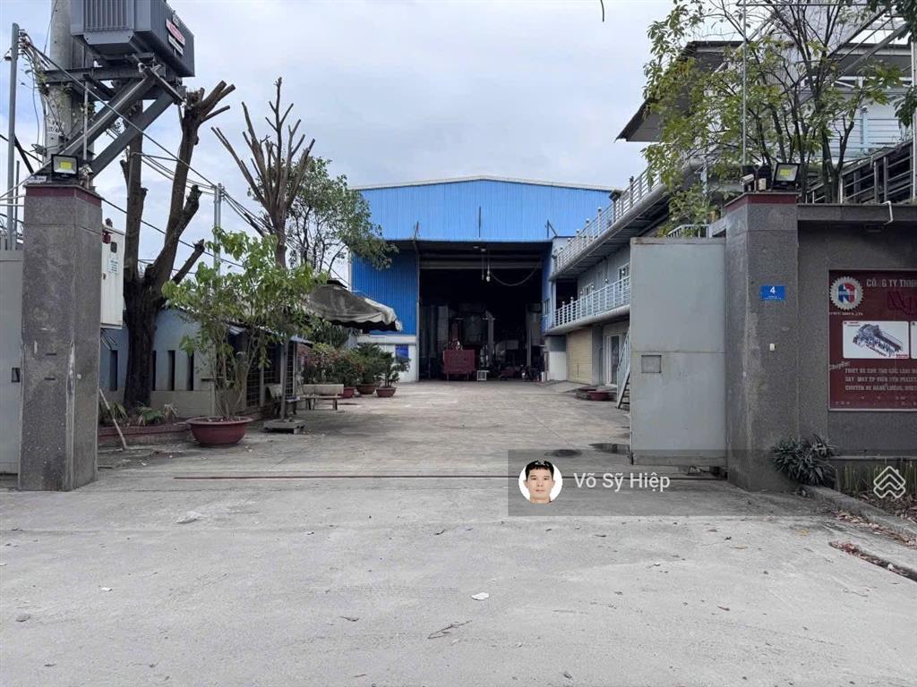 Xưởng sx viên nén gỗ dt 2635m2, giá 7x tỷ, võ văn vân, bình chánh
