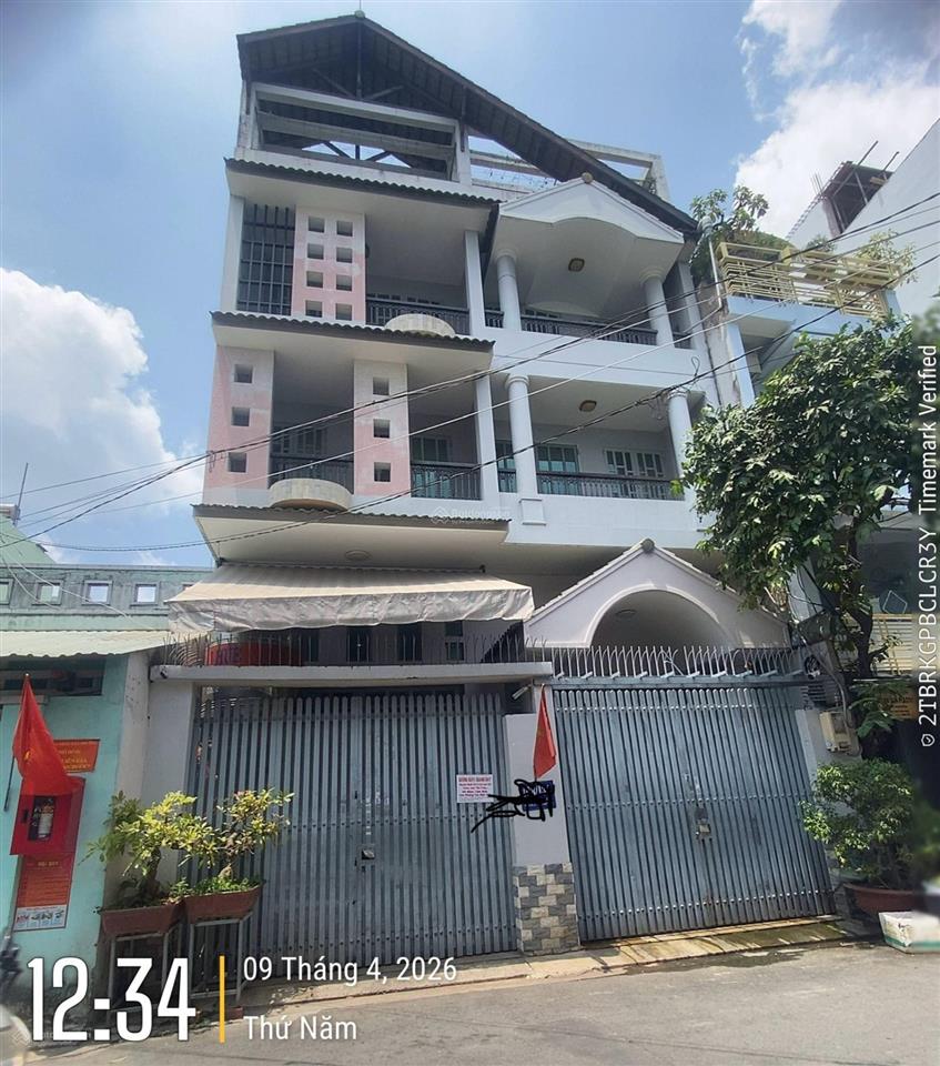 Đường nhựa 8m thông, nhà 5 tầng, dt 8.5x20m, đủ lộ giới, giá 16 tỷ, miếu bình đông, bình tân