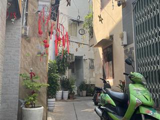 Bán nhà 4 tầng btct  hẻm 3m thông 1 sẹc  quận bình thạnh  có sân thượng  chỉ 5,55 tl.