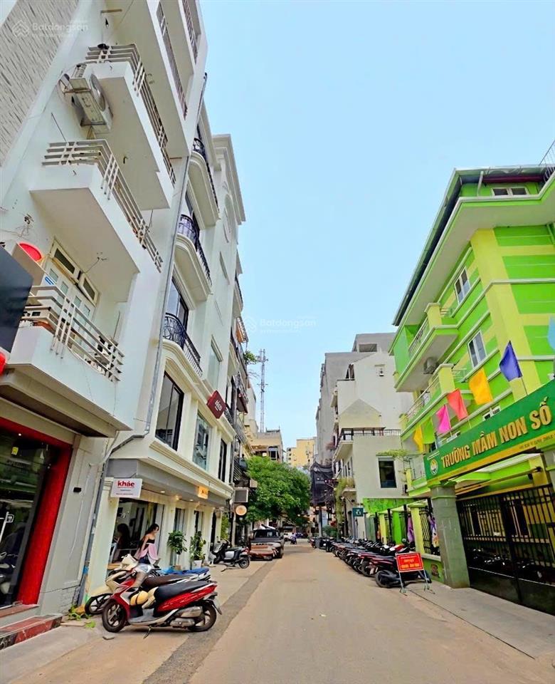 Bán biệt thự song lập quán thánh ba đình 105m2, lô góc 2 mặt thoáng, ô tô tránh, 6 tầng  75 tỷ.