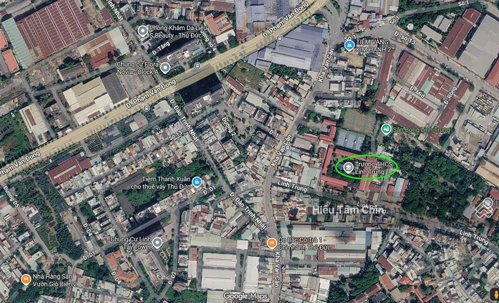 Nhà đẹp 7,2m x 7m x 3 tầng, ngay trường thcs linh trung, vị trí đẹp