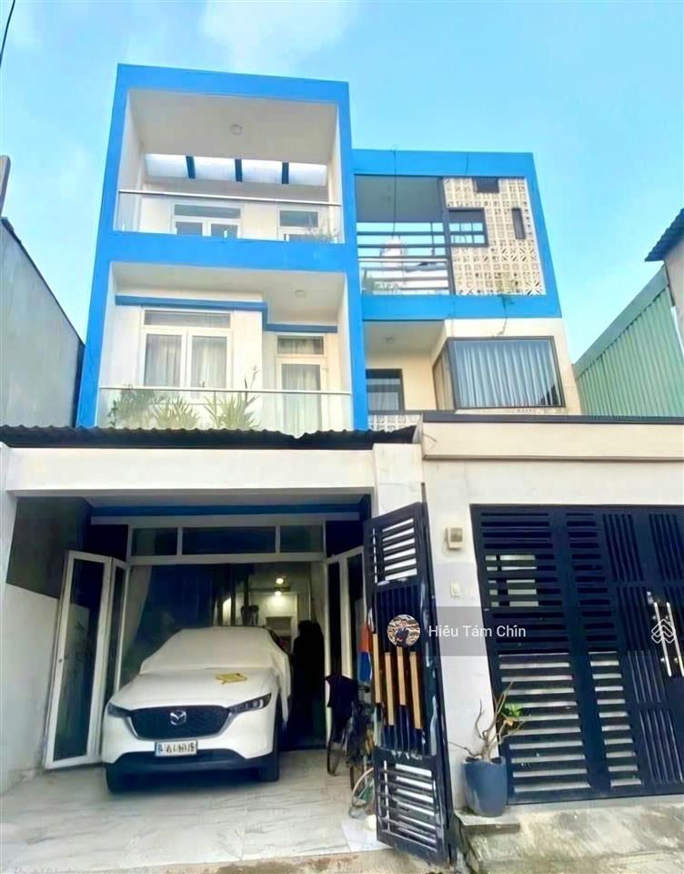 Hẻm 2 làn ô tô, 77m2, 3 tầng + mái đúc, nhà đẹp, vị trí đẹp, khu văn minh