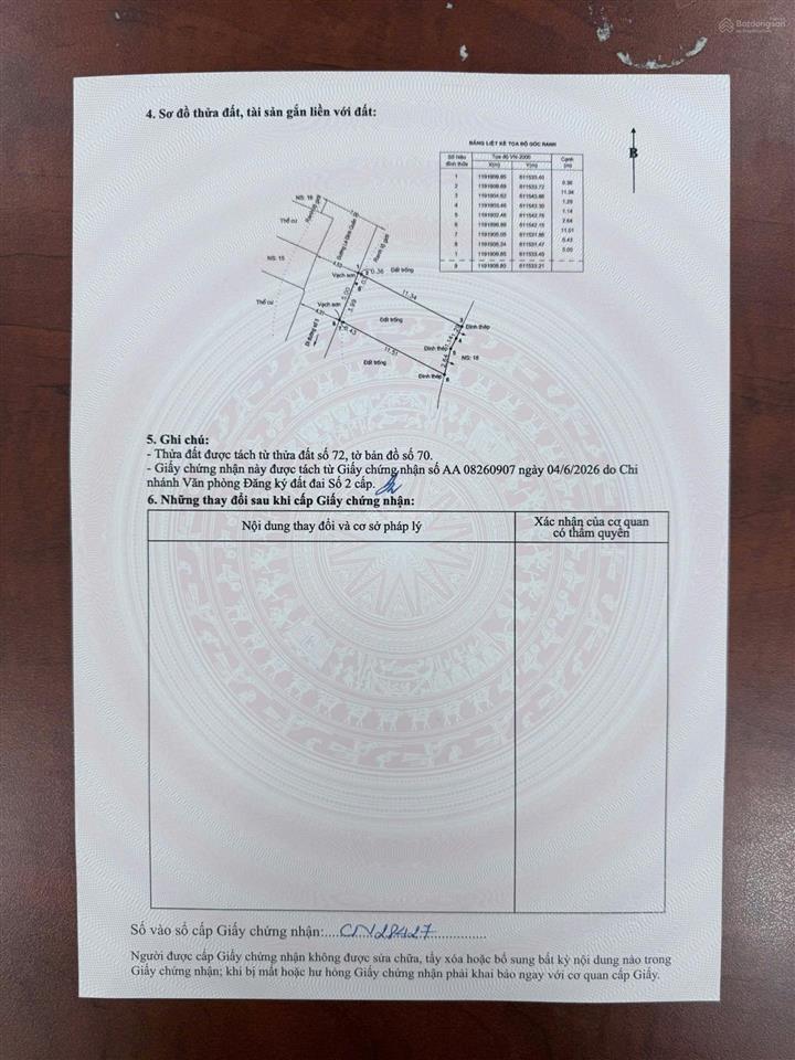 Bán đất tại cát lái, 6,6 tỷ, 59m2, mặt tiền 5m, pháp lý đầy đủ