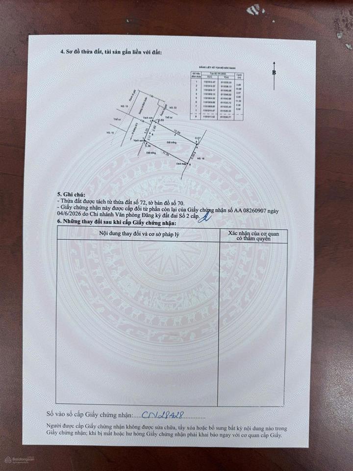 Bán đất tại cát lái, 6,6 tỷ, 60m2, mặt tiền 5m, ngõ 5m