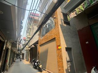 Nhà mặt ngõ lô góc 18 tỷ 40m2 6 tầng mt 5,5m thang máy gara ô tô kinh doanh minh khai hai bà trưng