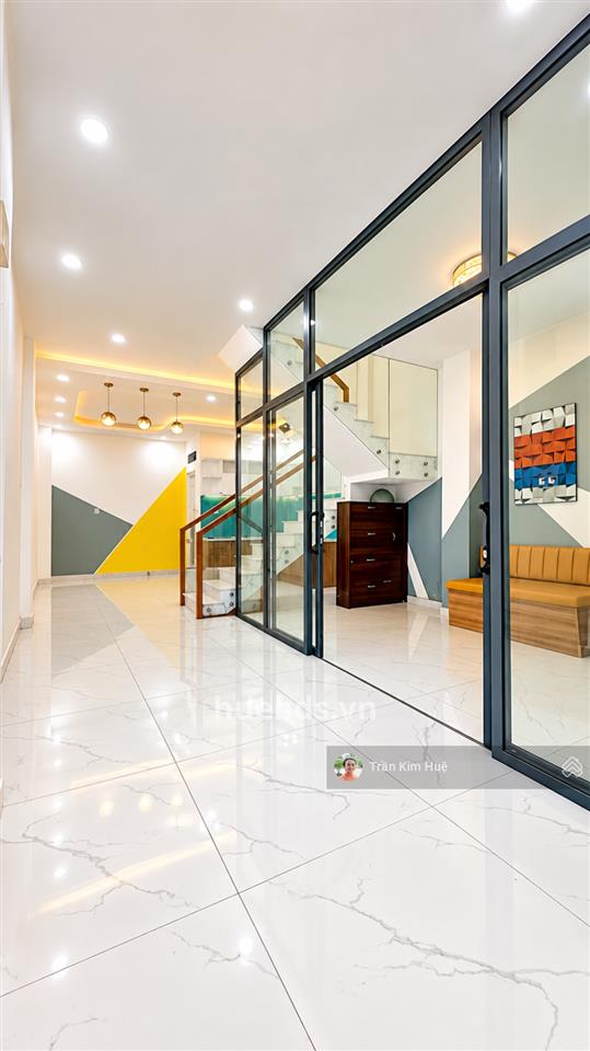 Hẻm thông, ngang 4.8m, 45m2, 2 tầng, gần kcx tân thuận, huỳnh tấn phát q7, 5.2 tỷ