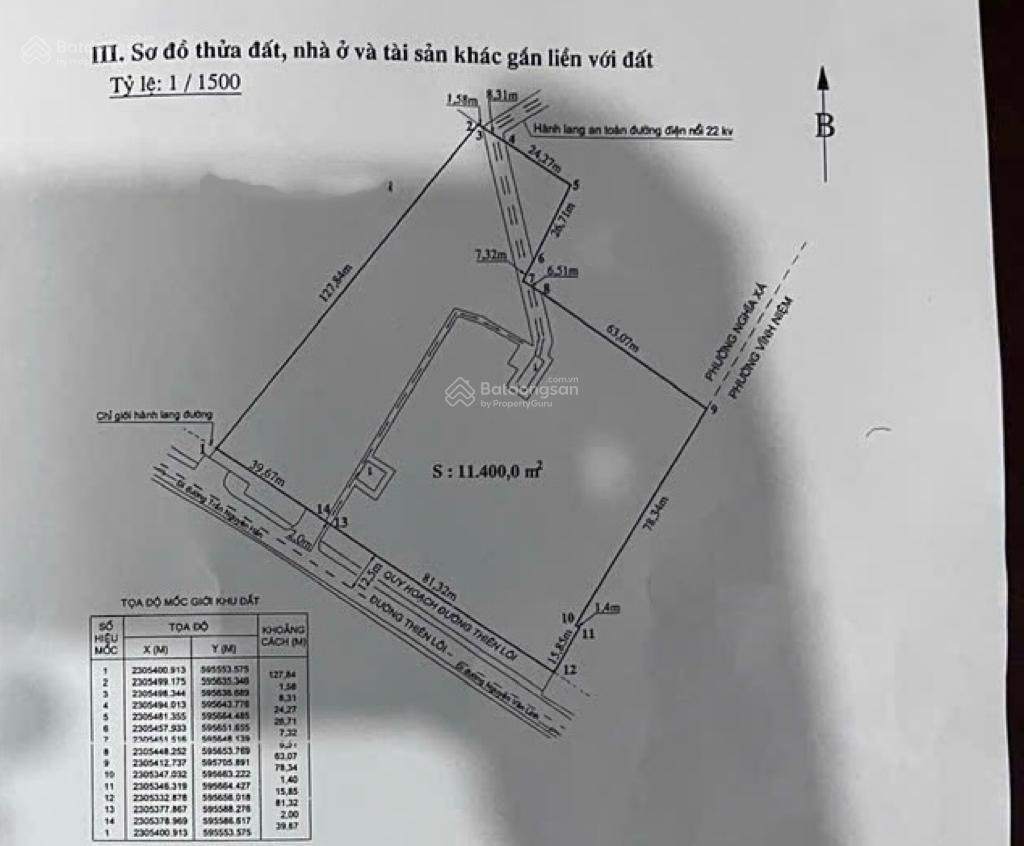 Siêu phẩm đất tmdv 11.400m2 mặt đường thiên lôi, trung tâm hải phòng  giá cực rẻ