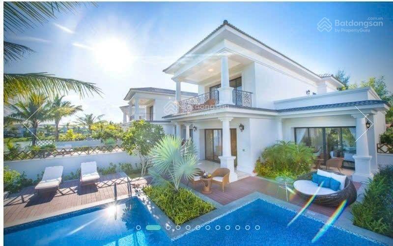 Cắt lỗ 50% bán căn biệt thự vinpearl phú quốc 420m2 view biển, nhận ngay dòng tiền 1,6 tỷ/ năm