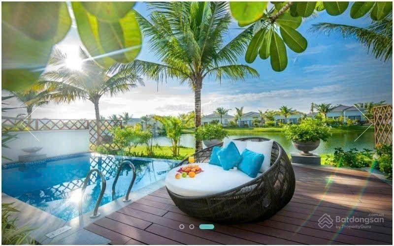 Bán biệt thự vinpearl đà nẵng 500m2  3pn view hồ đẹp giá 14 tỷ, dòng tiền ổn định 1,6 tỷ/ năm