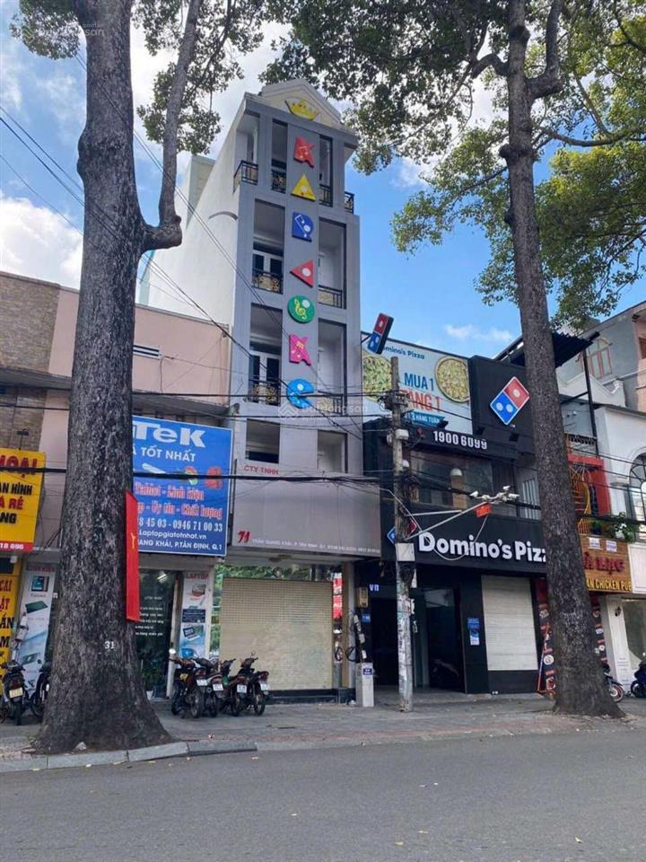 Duy nhất còn sót mt trần quang khải q1 (4 x 25m cn 90m2 ) kc 6 tầng  hđt80tr/tháng  29 tỷ