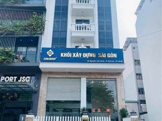 Góc 2mt chu văn an q. bình thạnh  4.2 x 20m 5tầng thang máy  hđt 50 triệu  22 tỷ tin thật