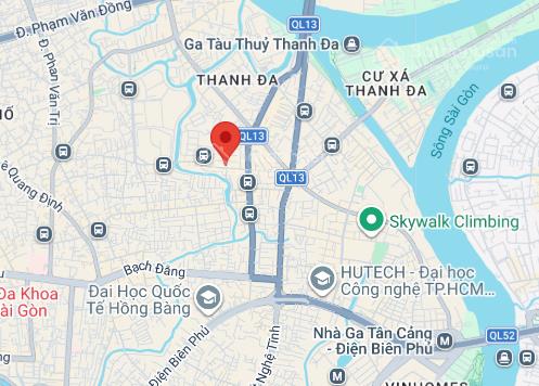 Góc 2 mặt tiền đường lớn chu văn an  bình thạnh (5 x 18m) hđt dk 50 triệu  giá 25tỷ