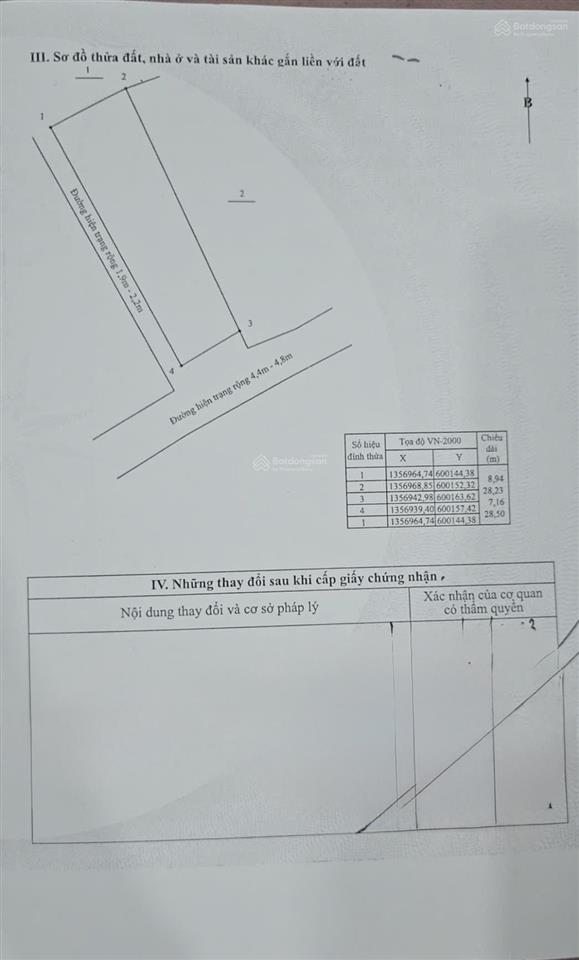 Giá 4tỷ580 đất xã vĩnh ngọc nha trang, đường ô tô lô góc, view sông diện tích 227,9m2 ngang 7,16