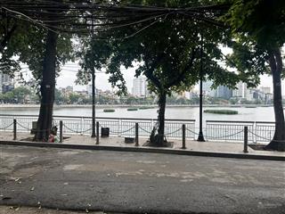 Chính chủ bán nhà mặt phố  mặt hồ hoàng cầu