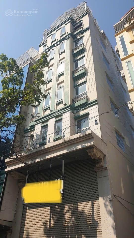 Bán tòa nhà văn phòng khu dịch vọng hậu cầu giấy  288m2  mt 16m  8 tầng 1 hầm  188 tỷ view đẹp