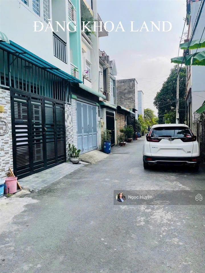 Bán nhà 2 tầng  hxh dt  70m2  giá 4,65 tỷ khu dân trí  ngay chung cư đạt gia