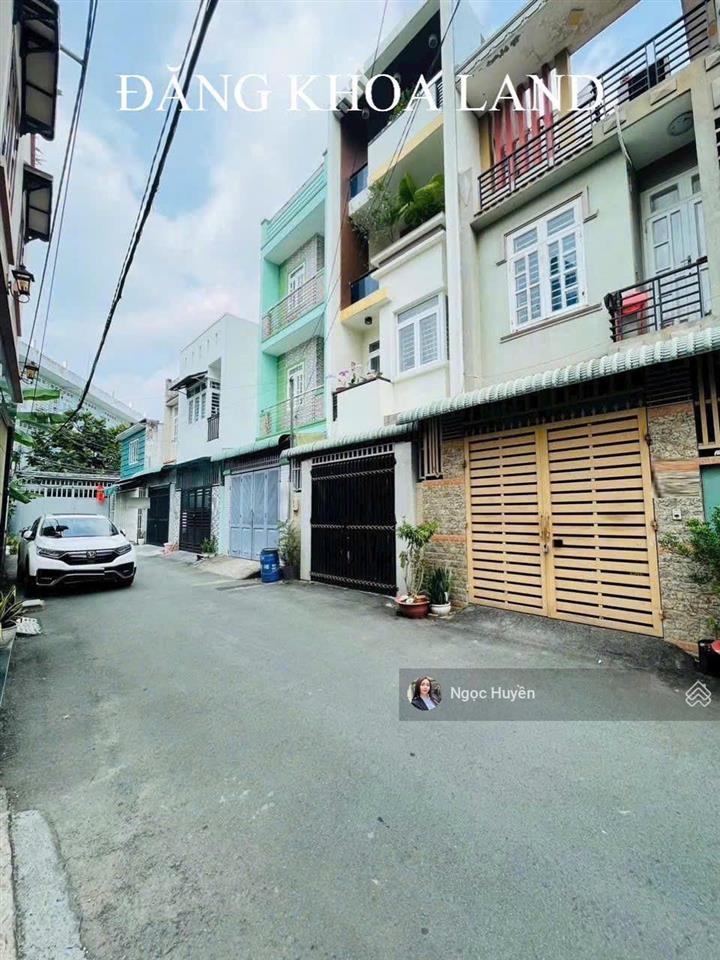 Bán nhà 2 tầng  hxh dt  70m2  giá 4,65 tỷ khu dân trí  ngay chung cư đạt gia