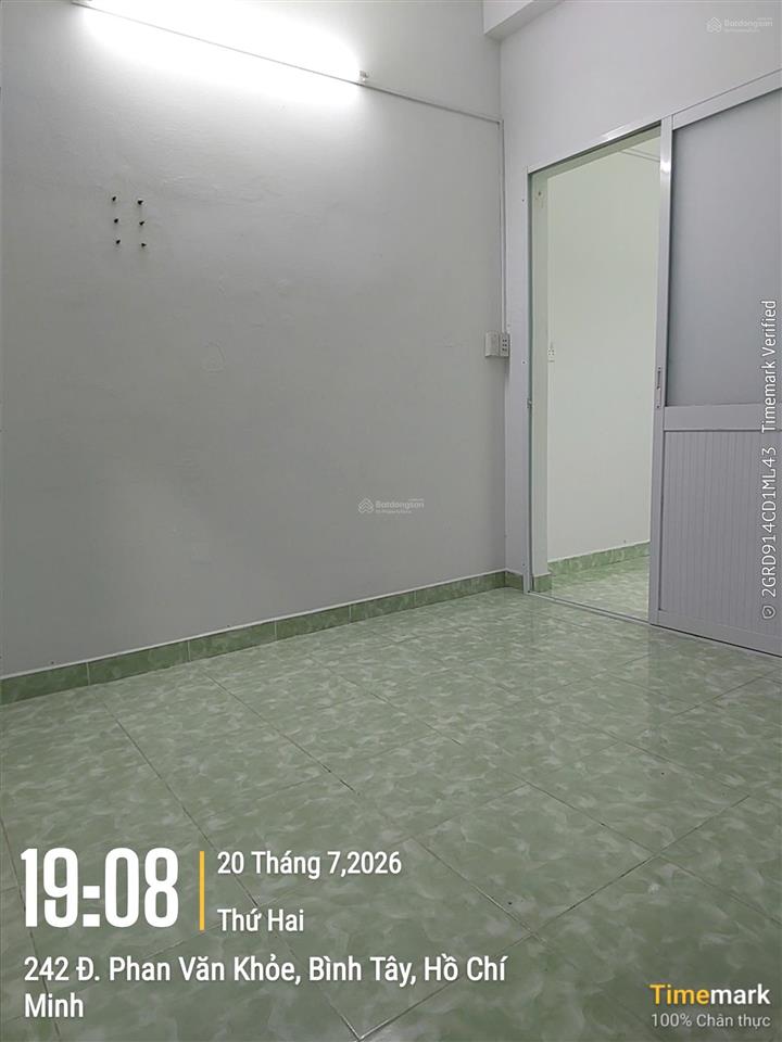 Bán chung cư phan văn khỏe (quận 6)  sổ hồng riêng  2 phòng ngủ  55.7 m2  2 tỷ 200