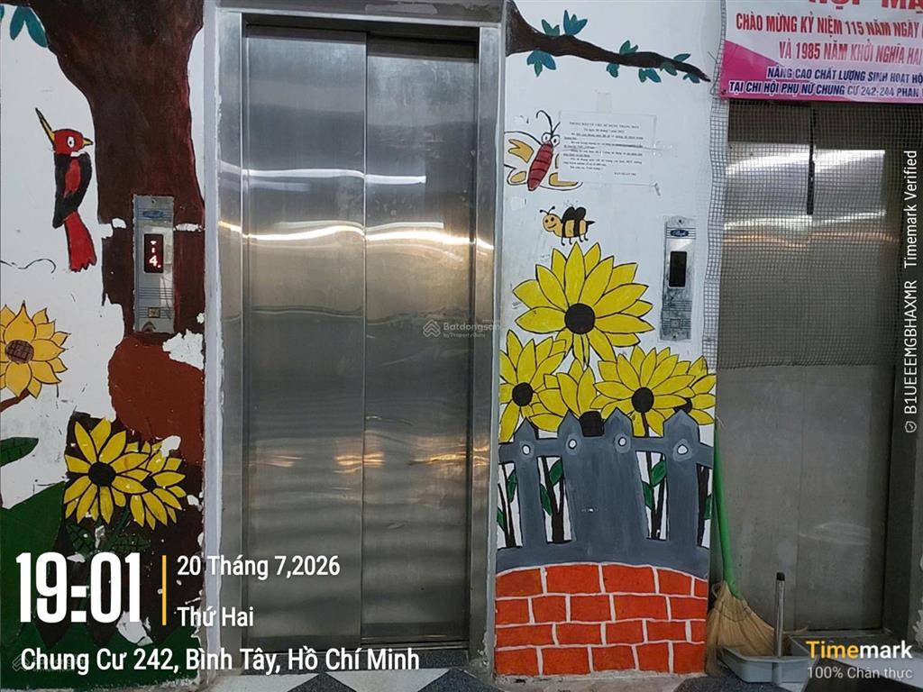 Bán chung cư phan văn khỏe (quận 6)  sổ hồng riêng  2 phòng ngủ  55.7 m2  2 tỷ 200