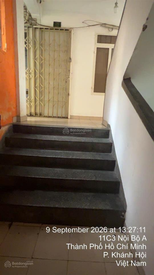 Bán chung cư tân vĩnh (quận 4)  lầu 1  28.8 m2  1 tỷ 950 (bớt lộc)